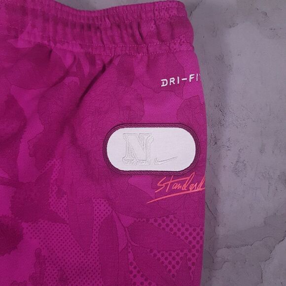 NIKE Dri-Fit Standard Issue Basketball Pants Mens Size SMALL Pink Purple Floral - Picture 8 of 10